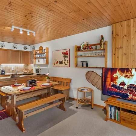 Spacieux, A 2min Des Remontees Mecaniques, Grande Terrasse Apartament Crans-Montana